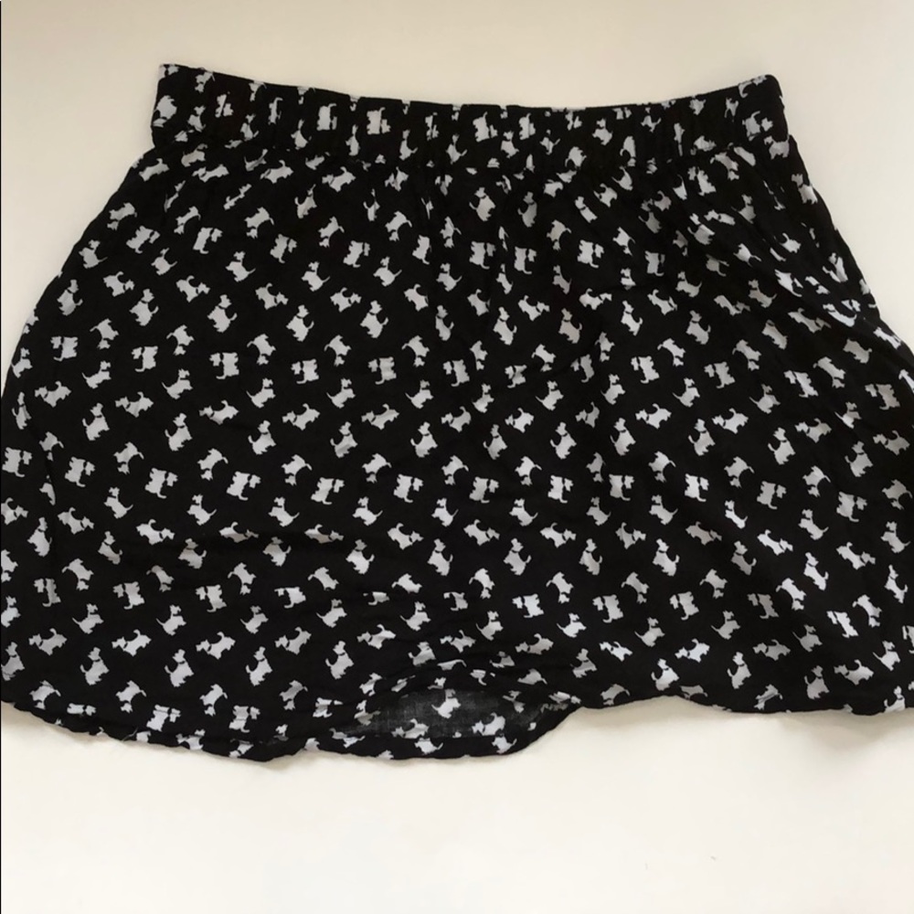 Kika Paprika Flowy Dog print skirt with pockets - Picture 4 of 5
